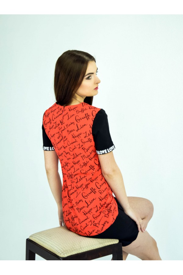 Платье "Карина" красное